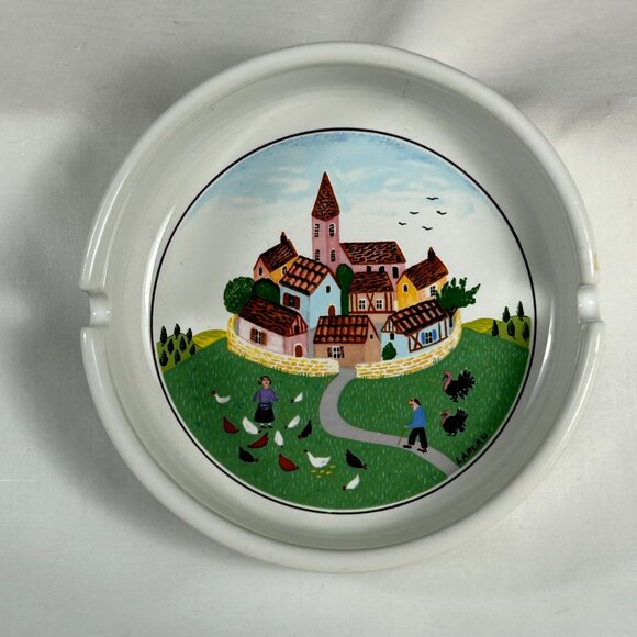Villeroy & Boch Luxembourg Design Naif porcelain ashtray - Picture 1 of 4